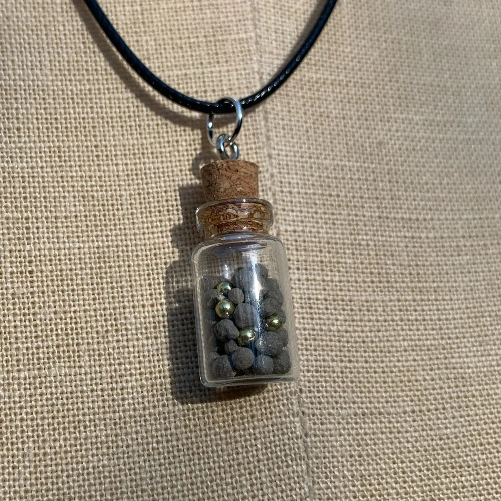 Handmade Bottled Up Emotions Necklace - Picture 5 of 8